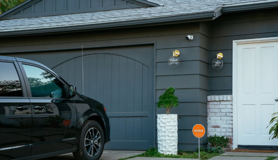 Vivint home security camera in Jamestown